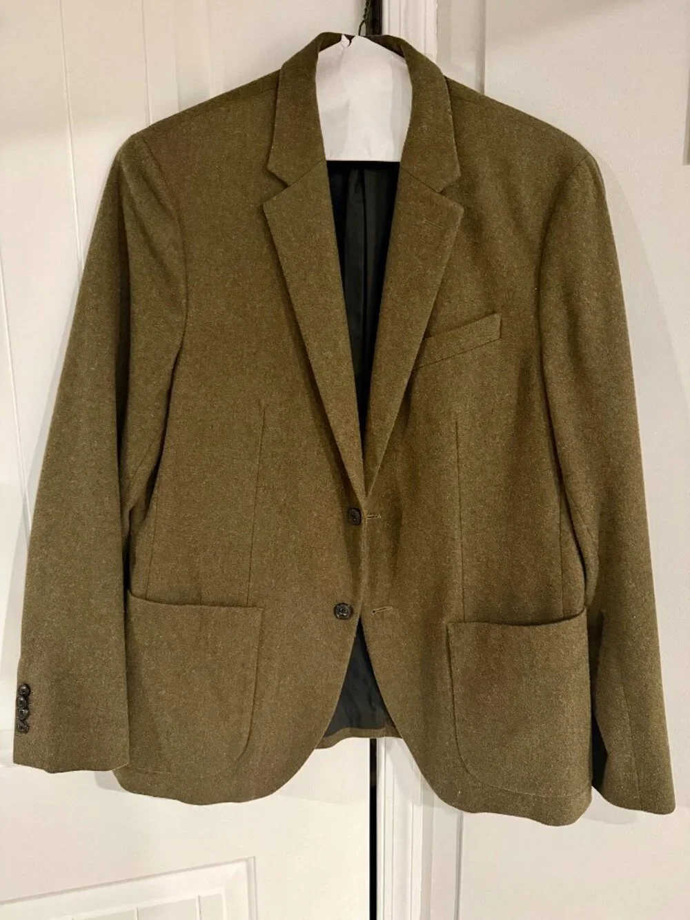 Banana Republic Heritage Mario Bellucci Italian Wool Sport Coat Blazer 42R